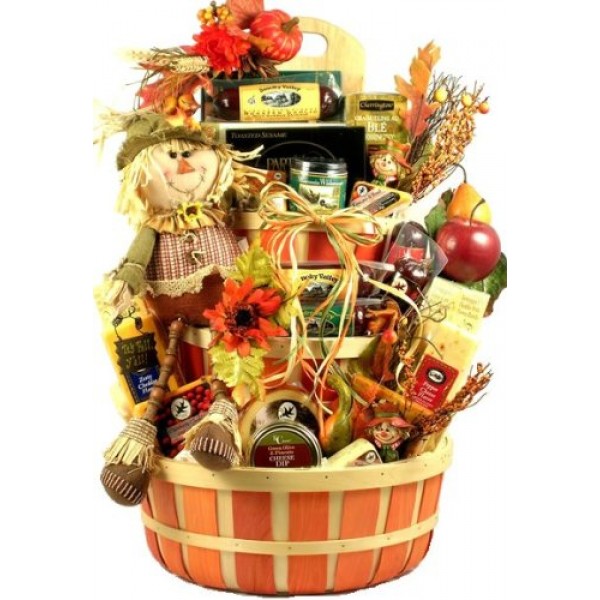 Gift Basket Village Fall Harvest Gift Basket for F...